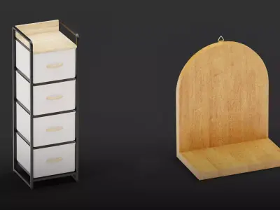 Shelf Model Collection 375 3D model