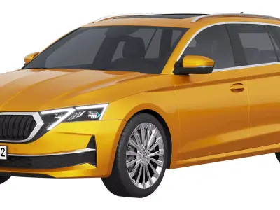 Skoda Octavia Combi 2025 3D model