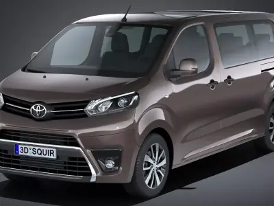 Toyota Ace Verso 2017 3D model