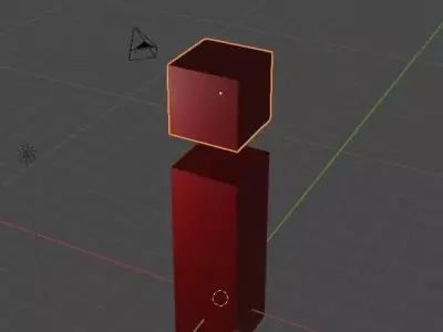 I Buchstabe Free 3D model