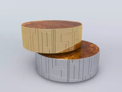 Torc Side Table 3D model