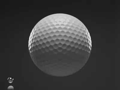 Golf Ball Generic 3D model