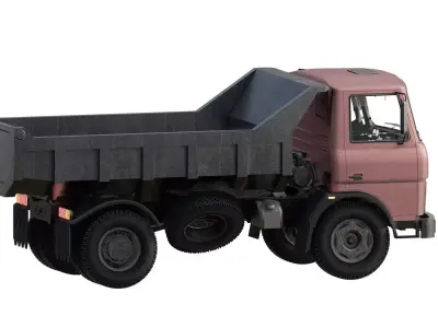 MAZ  dump truck 3D model