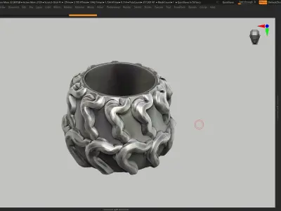 vase 3d print 554  3D print model