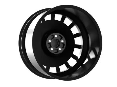 OZ Rally Racing Car Rim 3D model