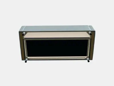 LANDSKRONA 3-seater sofa Low-poly 3D model