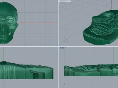 Skull 7 3D print model