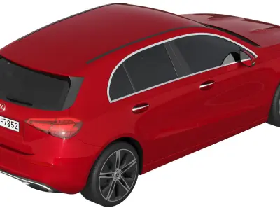 Mercedes-Benz A-Class 2023 3D model