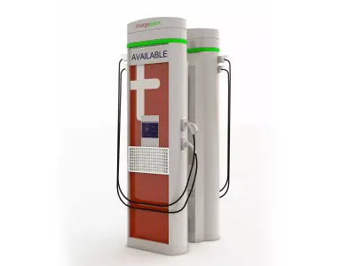 Electric Vehicle EV Charger  3D model