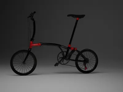 Brompton CHPT3 Special Edition Low-poly 3D model