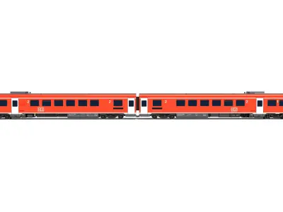 DB Train 3D model