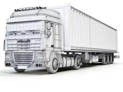 Daf xf 3D model