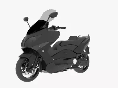 Yamaha Tmax 500 3D model