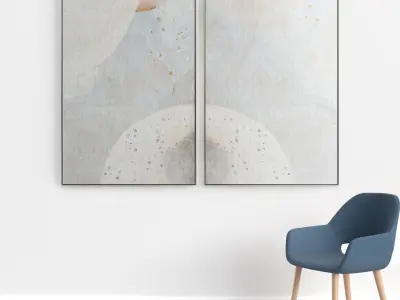 Photo Frame 96 Low-poly 3D model