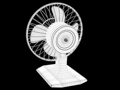 Small Fan 3D model