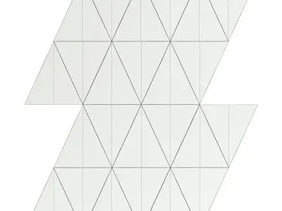 Metal Triangle Tiles 3D model