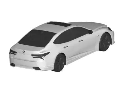 LEXUS LS   3D model