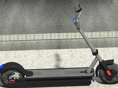 scooter electric for gta 3D model