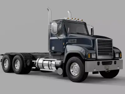 Generic American Truck 3D model