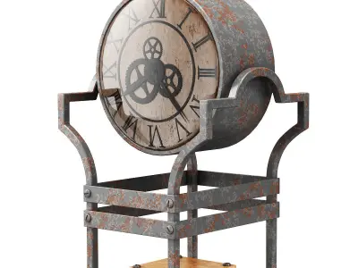 Grandfather Clocks Howard Miller 615-074 3D model