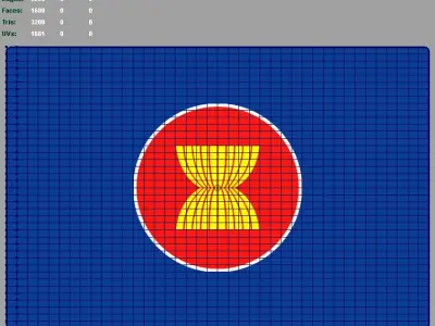 Association of Southeast Asian Nations 3D model