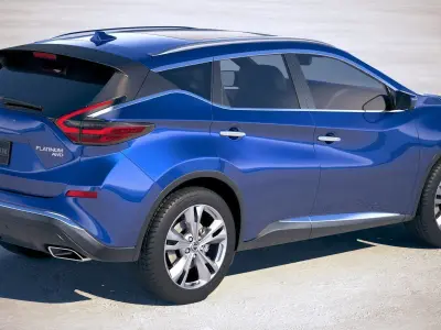 Nissan Murano 2019 3D model