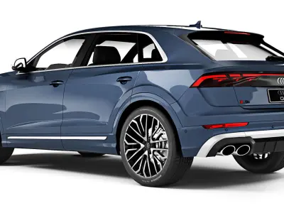 Audi SQ8 2024 3D model