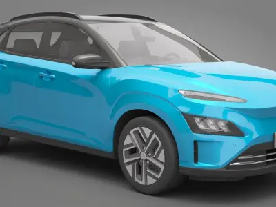 Hyundai Kona Electric 3D model