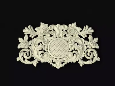 dekor ornate ornament 3D model purchase