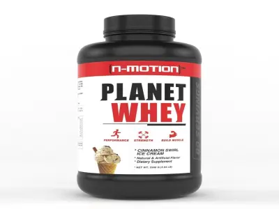 Protein Powder 3D model