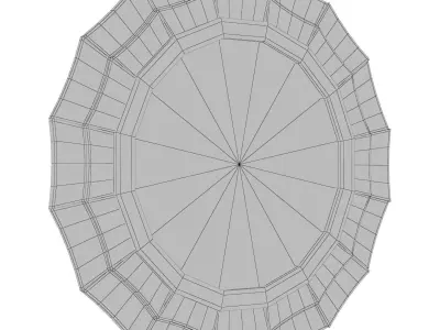 Wall Mirror WEEB1309 3D model