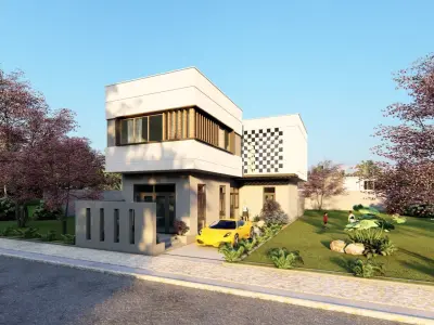 Modern home  3D model