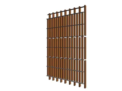 Exterior panel  Free 3D model