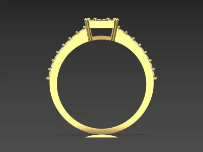 bride jewelry ring jr00143 3D print model