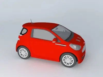 Aston Martin Cygnet 2012 Free 3D model