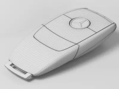 Mercedes-benz Key 3D model