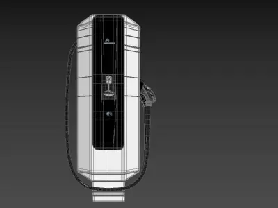Power Electronics NB50 EV Charging Station 3D model