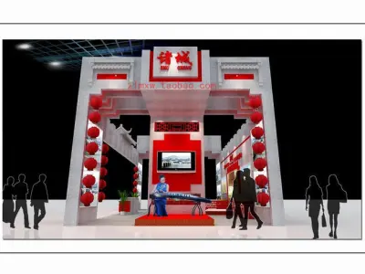 Exhibition - Area - 14X7-3DMAX2009-08 3D model
