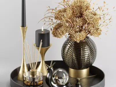 Decorative set12 3D model