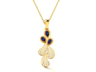 Pendant for Women 3dm STL FBX OBJ Render Details 3D print model purchase