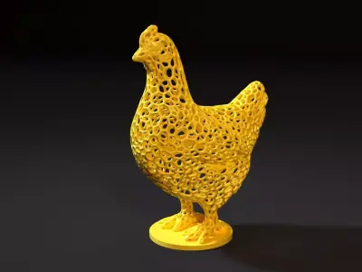 Chicken 3D print model