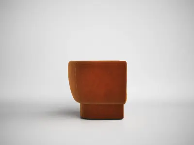 Klay Armchair By Charlotte Biltgen 3D model