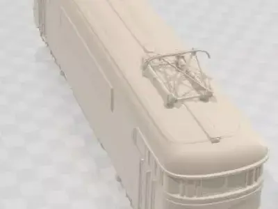 Locomotive - BB 9291 SNCF Capitole Printable 3D print model