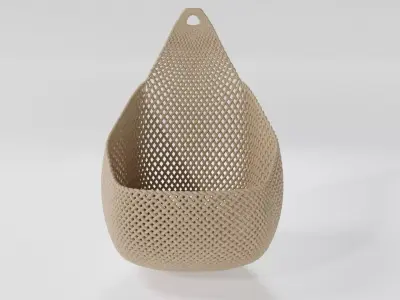 WICKER BASKET20 3D model