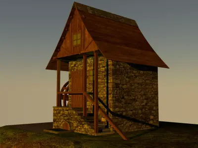 house 3D model shop