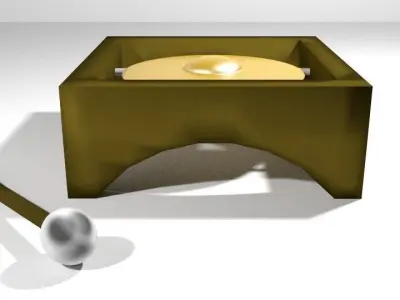 Musical Instrument Canang 3D model