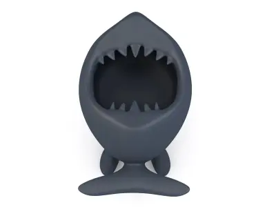 Shark Bowl 3D print model