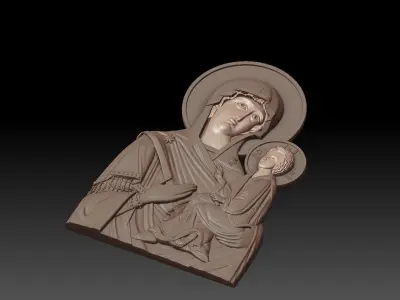 vergin mery orthodox 3D print model