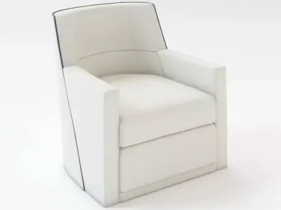Giro Swivel Lounge Chair 3D model