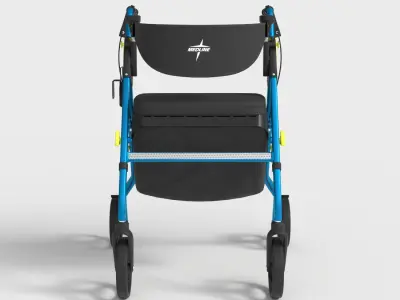 MOBILITY ROLLATOR WALKER Low-poly 3D model
